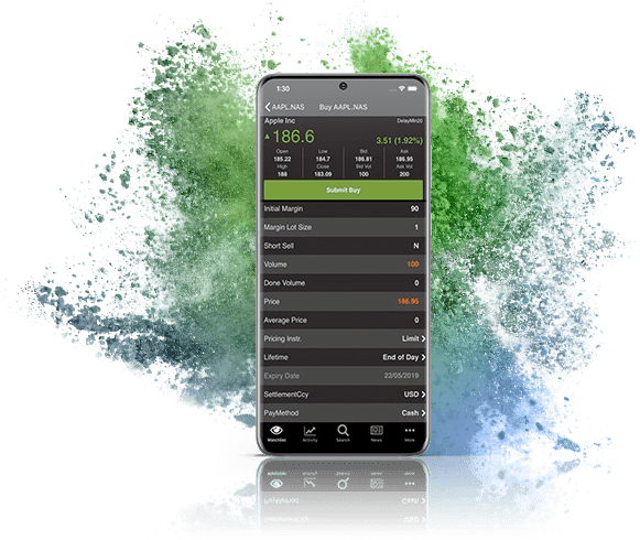 FP Markets Iress mobile platform