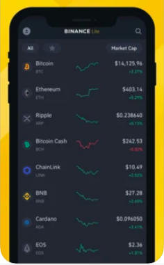 Binance mobile app